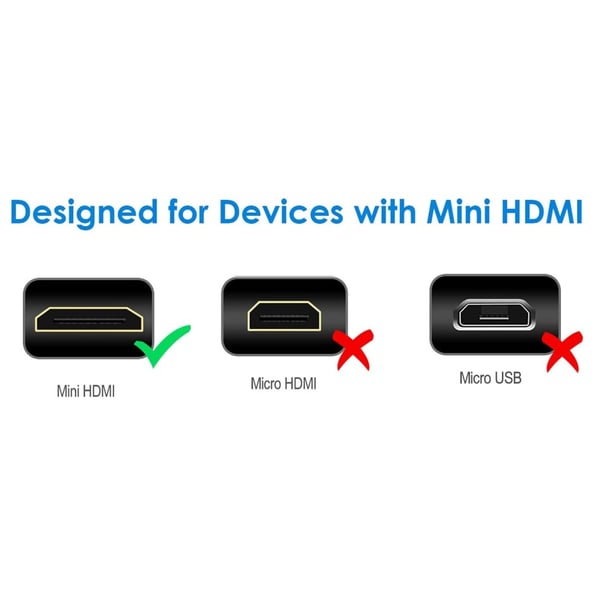 Techly 3m HDMI HDMI-kabel HDMI Typ A (standard) HDMI Type C (Mini) Svart