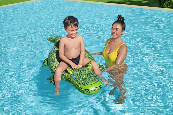 Bestway 41477 pool- och badmadrass Grön Mönstrad Sittbadleksak