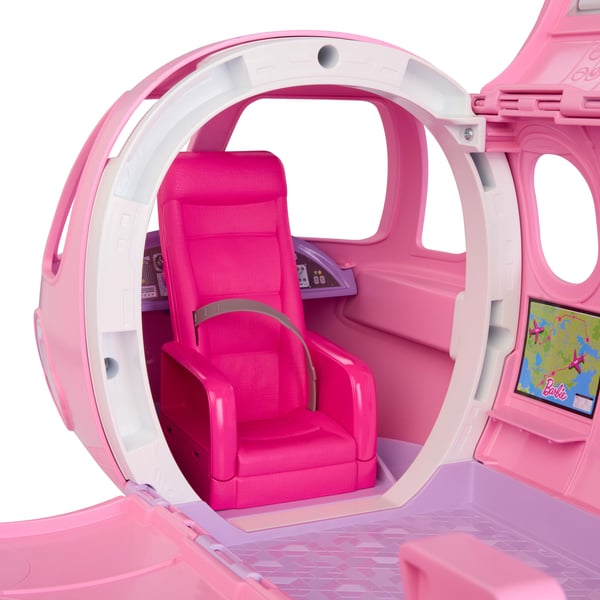 Barbie Dream Land Dream Plane med fungerende mikrofonfunktion og 14 stk. tilbehør