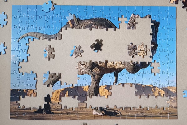 Tactic Puzzle Lovers Tyrannosaurus 200 pcs puzzle