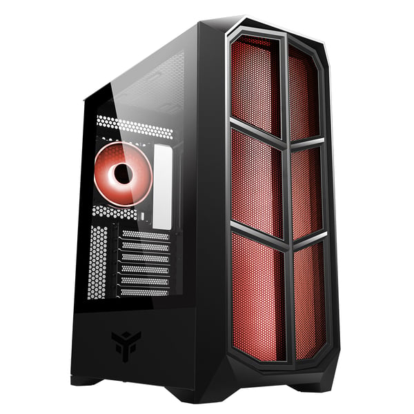 itek VERTIBRA Y210 Midi Tower Svart