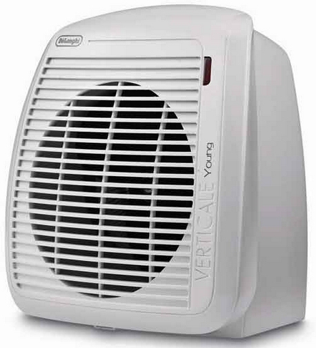 De’Longhi HVY1020.W elektrisk rumsvärmare inomhus Vit 2000 W Elektrisk värmefläkt