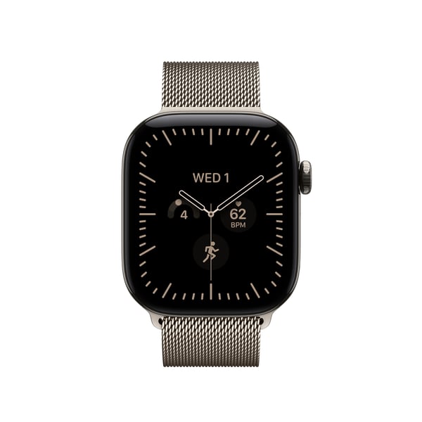 Apple 42 mm luonnovaalea milanolaisranneke