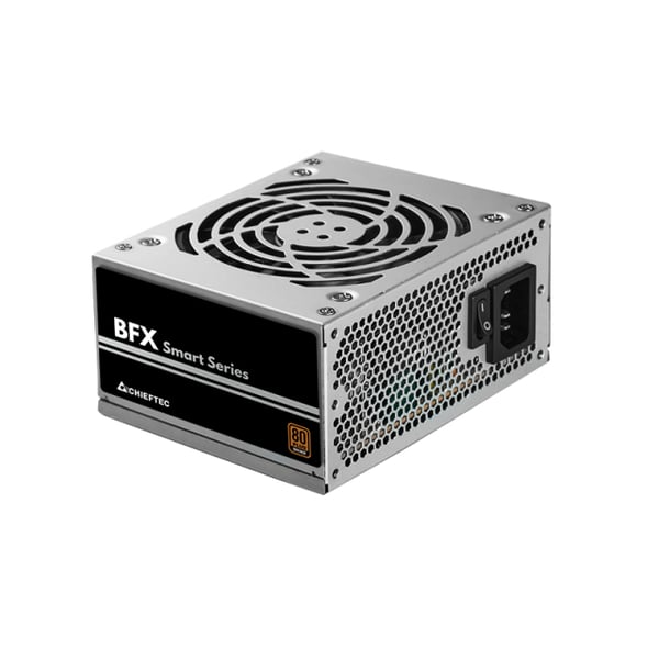 Chieftec Smart 350W strömförsörjningsenheter 20+4 pin ATX ATX Svart, Silver