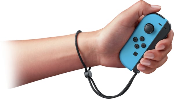Nintendo Switch V2 2019 bærbar spilkonsol 15,8 cm (6.2") 32 GB Berøringsskærm Wi-Fi Sort, Blå, Rød