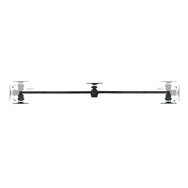 TooQ DB1327TN-B fäste och ställ till bildskärm 68,6 cm (27") Bord Svart