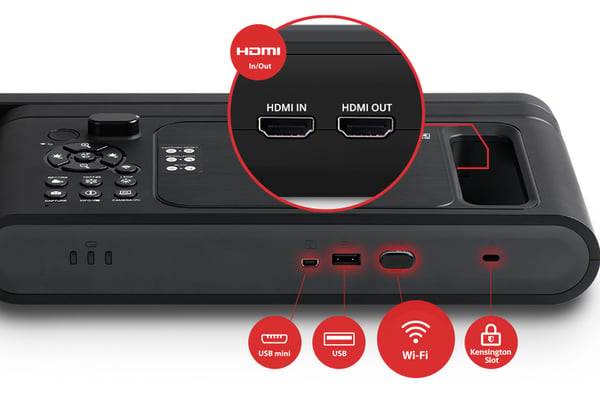 AVer M70W dokumentkameror Svart 25,4 / 3,2 mm (1 / 3.2") CMOS USB/Wi-Fi