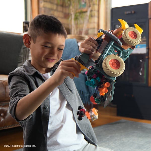 Monster Jam Megalodon Mad Hog Chomper & Monster Truck