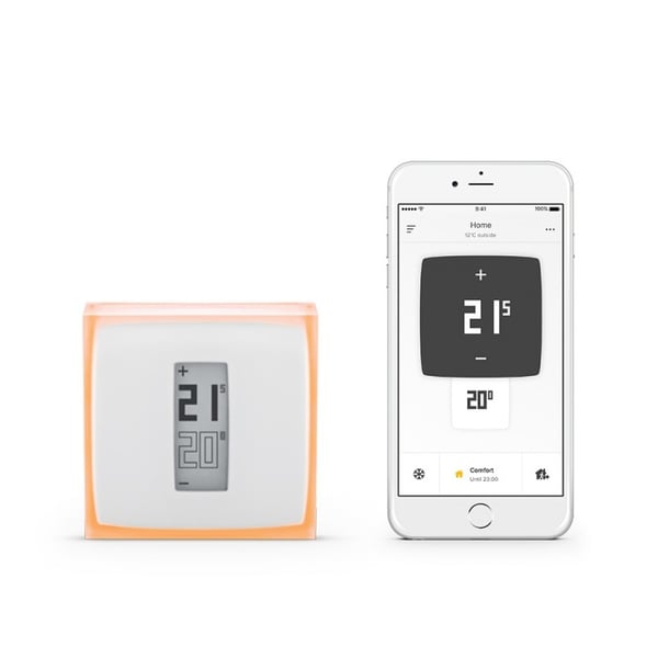 Netatmo NA-NTH01-DE-EC termostat WLAN Hvid