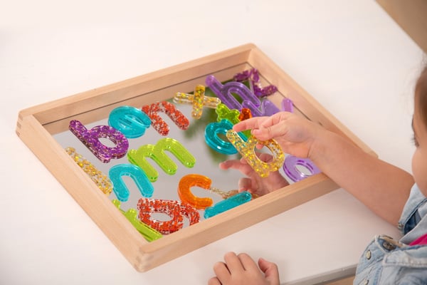 Tickit Rainbow Glitter Letters