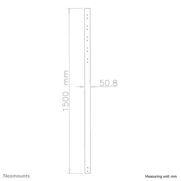 Neomounts FPMA-CP150BLACK monitorikiinnikkeen lisävaruste