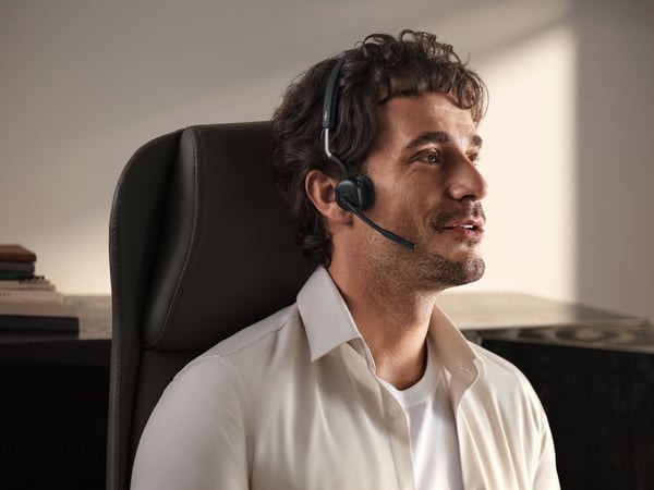 AfterShokz SHOKZ OpenMeet UC - Headset - åbent øre - vertikal