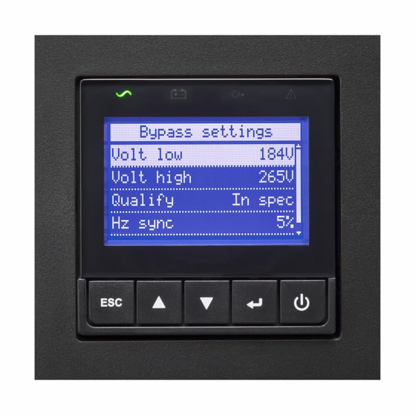 Eaton 9PX2200IRTNBS UPS-enhed Dobbeltkonvertering (online) 2,2 kVA 2200 W 10 AC stikkontakt(er)