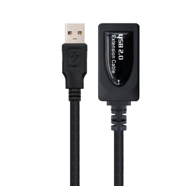Nanocable 10.01.0211 USB-kabel USB 2.0 5 m USB A Sort