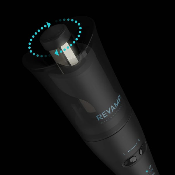 Revamp Progloss Hollywood Curl Automaattinen kiharrusrauta Lämmin Musta 3 m