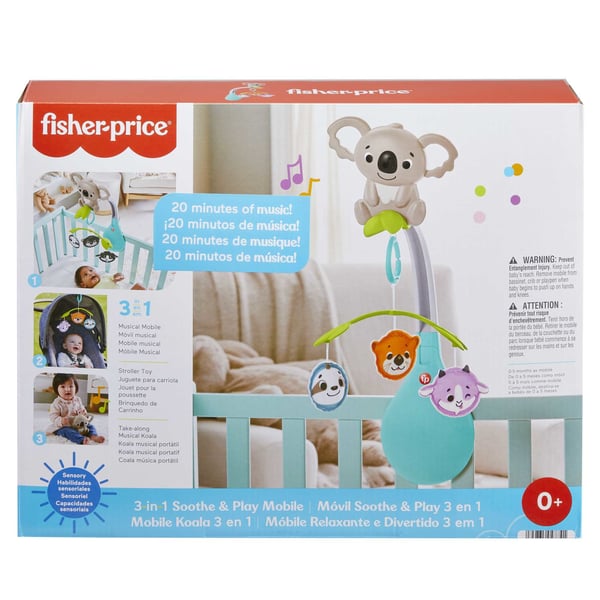 Fisher-Price 3-in-1 Soothe & Play Mobile