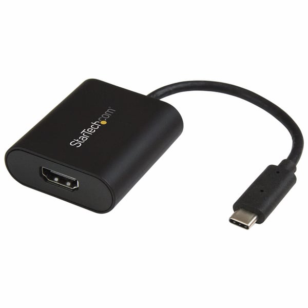 StarTech.com CDP2HD4K60SA USB grafisk adapter 3840 x 2160 pixel Sort
