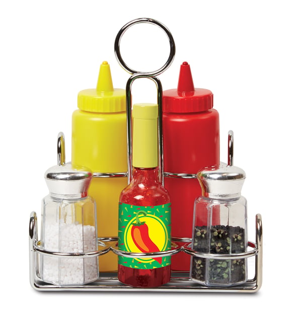 Melissa & Doug Let's Play House! Condiment Set
