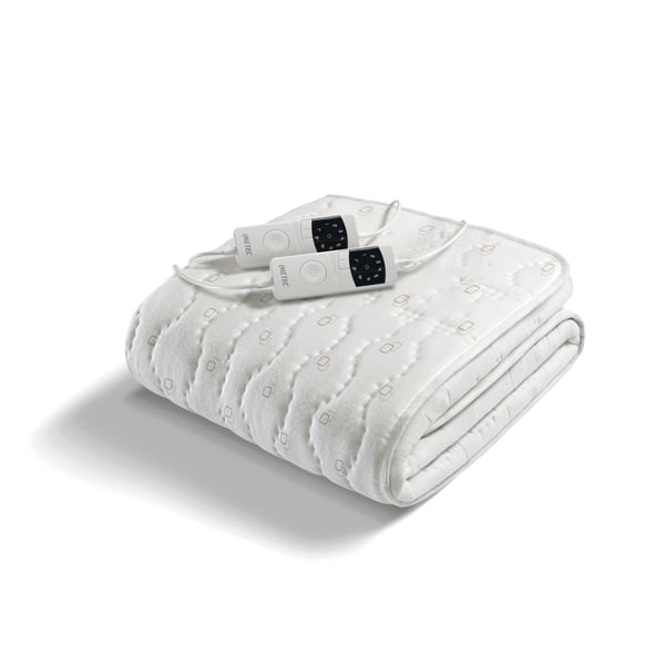 Imetec Adapto Plus Cotone Elektrisk sängvärmare 150 W Vit Bomull, Polyester