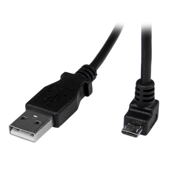 StarTech.com USBAUB2MD USB-kabel USB 2.0 2 m USB A Micro-USB B 0,48 Gbit/sek. Sort