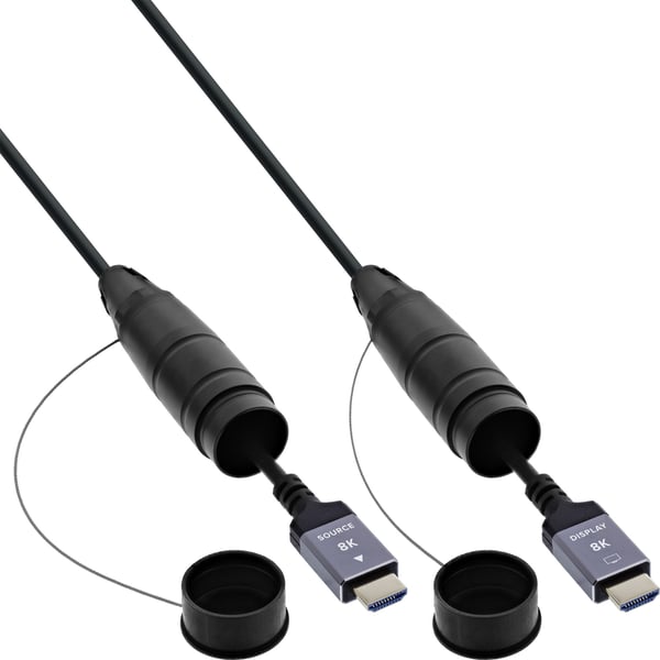 InLine 17950T HDMI-kabel 50 m HDMI Typ A (standard) Svart