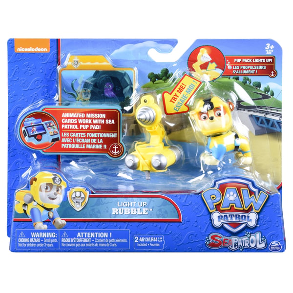 PAW Patrol Sea Patrol Deluxe Figure Rubble