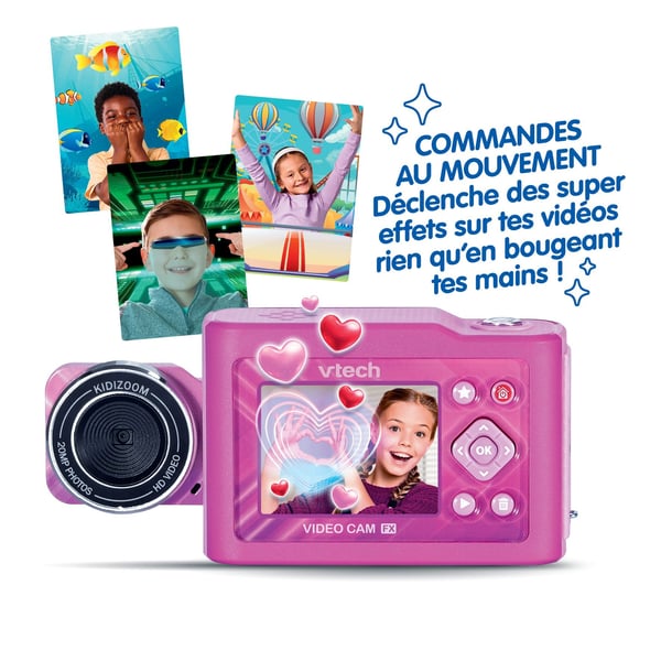 VTech KidiZoom Video Cam FX rose