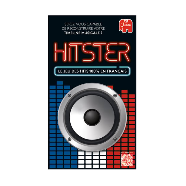 Jumbo Hitster 100% chansons françaises 30 min Korttipeli Juhla