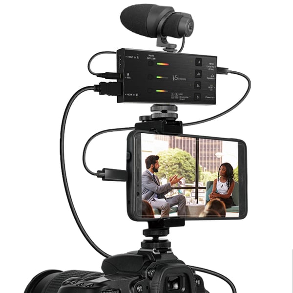 j5create JVA06-N Dubbelt HDMI™-videoinspelningskort