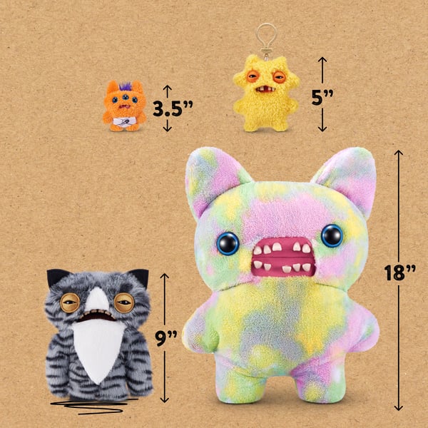 Hug-A-Lumps Fuggler Alley Cats 23 cm Assortment