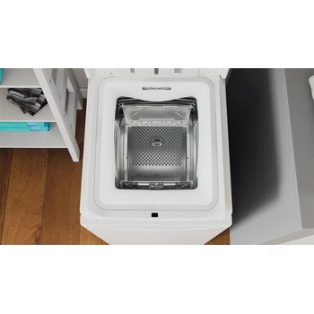 Indesit BTW L60400 SP/N vaskemaskine Top-indlæsning 6 kg 951 rpm Hvid