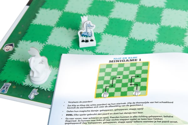 MEGABLEU Story Time Chess Brætspil Indlæring