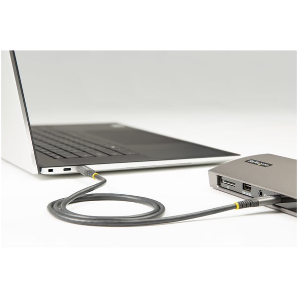 StarTech.com USB31CCV1M USB-kabel USB 3.2 Gen 2 (3.1 Gen 2) 1 m USB C 10 Gbit/sek. 100 W Sort, Grå