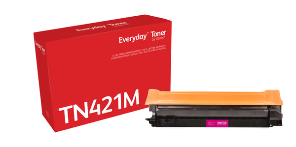 Everyday™ Magenta Toner by Xerox compatible with Brother TN-421M, Standard capacity