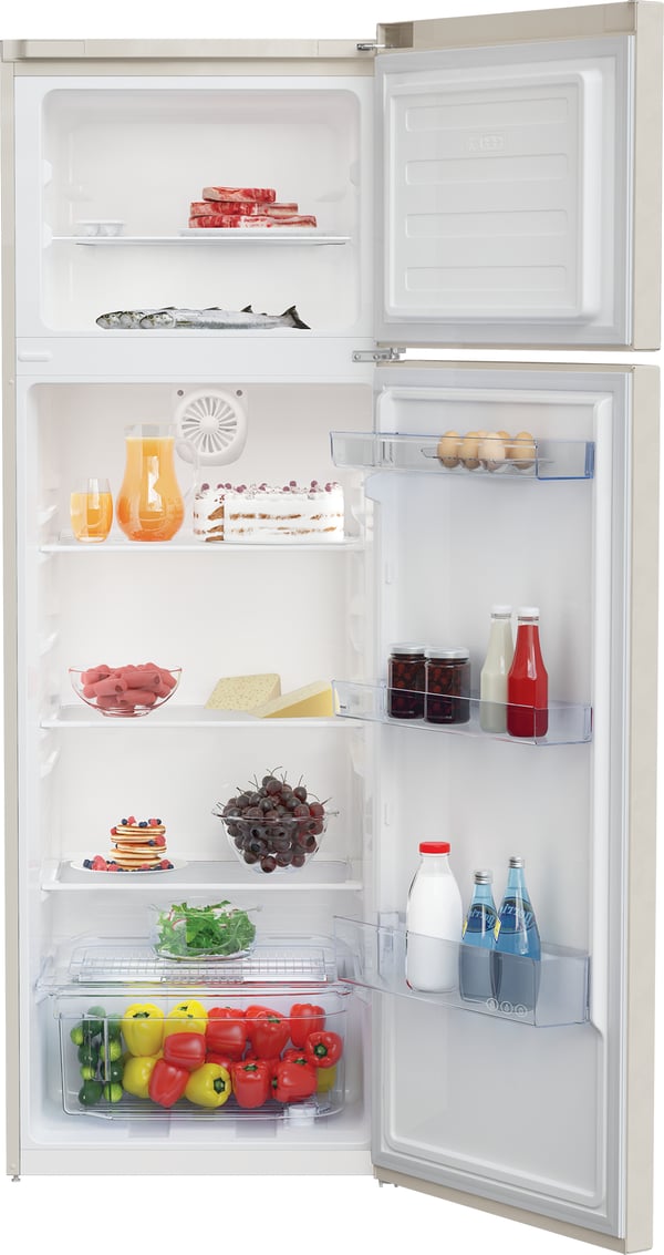Beko RDSA310M40BN Vapaasti seisova 306 L Beige