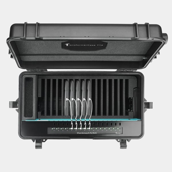 Formcase TransformerCase T16S-PD Perf. Plus Kannettavan laitteen hallintakotelo Musta