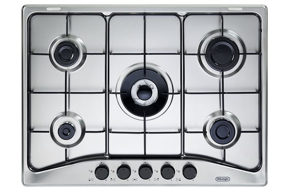 De’Longhi FFA 57 ASV kogeplade Rustfrit stål Indbygget 68 cm Gaskomfur 5 zone(s) De’Longhi FFA 57 ASV kogeplade Rustfrit stål Indbygget 68 cm Gaskomfur 5 zone(s)