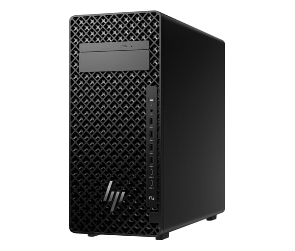 HP Z2 Tower G1i Desktop PC Intel Core Ultra 7 265K 32 GB DDR5-SDRAM 1 TB SSD NVIDIA RTX Pro 2000 Blackwell Windows 11 Pro Arbetsstation AI Workstation, AI PC Svart