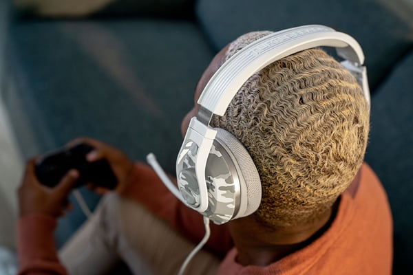Turtle Beach Recon 500 Headset Ledningsført Spil Hvid