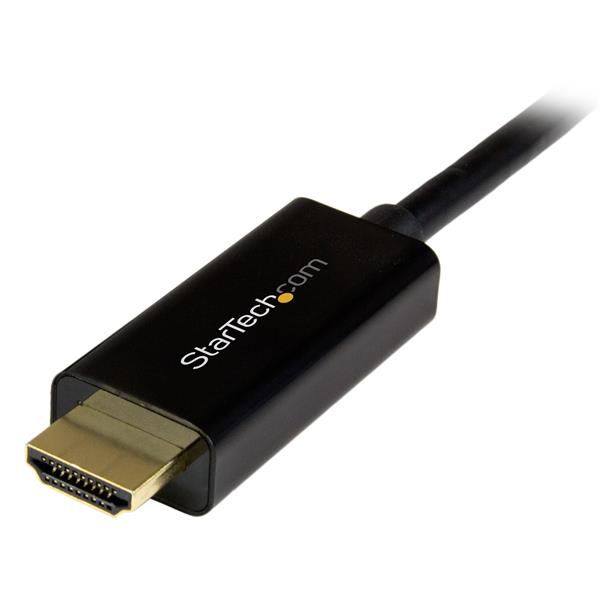 StarTech.com DP2HDMM5MB videokabel adapter 5 m DisplayPort HDMI Sort