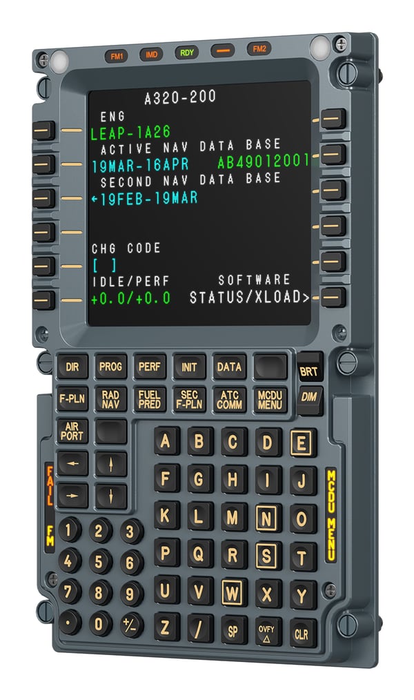 Moza Racing MA3F Flight Computer Display