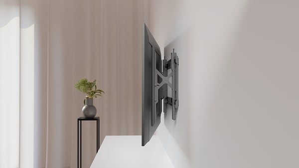 Multibrackets 6299 TV-kiinnike 2,18 m (86") Musta