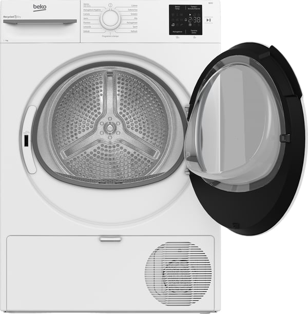 Beko BMT73EW tørretumbler Fritstående Front-læsning 7 kg Hvid