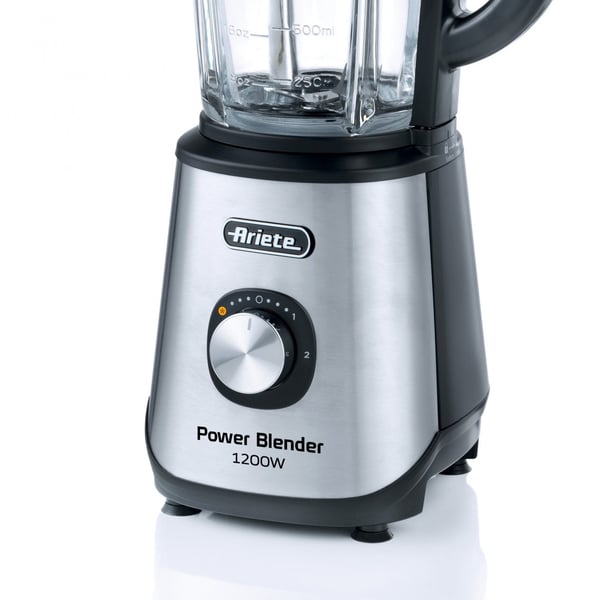 Ariete 0579/00 1,5 L Pöydällä pidettävä tehosekoitin 1200 W Musta, Ruostumaton teräs