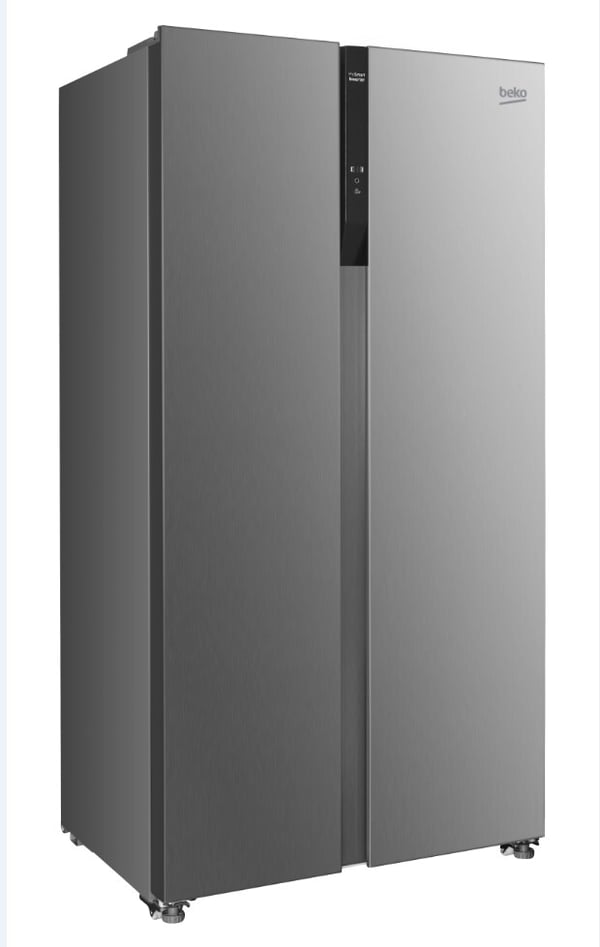 Beko GNO5323XPN Kombinerad kyl/frys side-by-side Fristående 532 l Rostfritt stål