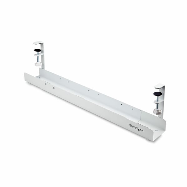 StarTech.com CALW-DESK-CABLE-TRAY kabelorganisator Skrivebord Kabelbakke Hvid 1 stk