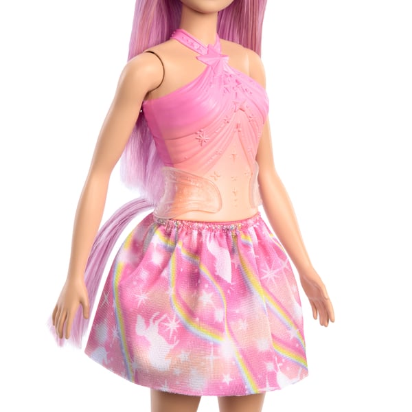 Barbie A Touch of Magic Barbie-enhjørningedukker med fantasihår, ombré-outfits og enhjørningetilbehør.