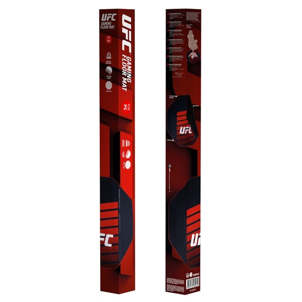 Konix UFC Pelihiirimatto Musta, Punainen