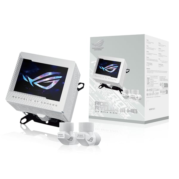 ASUS ROG RYUJIN III WB White Edition Vandblok
