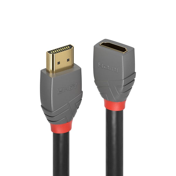 Lindy 36476 HDMI-kabel 1 m HDMI Type A (Standard) Sort